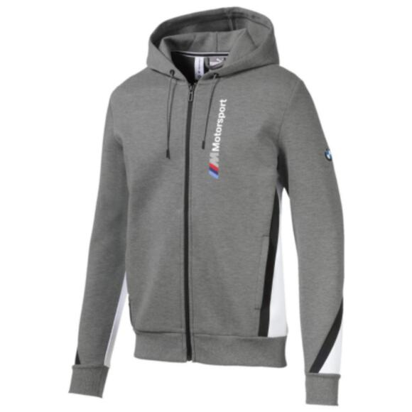 PUMA Men Bmw Motorsport Hooded Sweat Jacket sz XXL -- - Picture 7 of 17